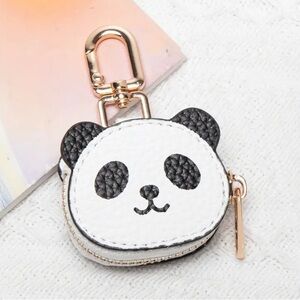 NEW Panda Bear Coin Purse Keychain